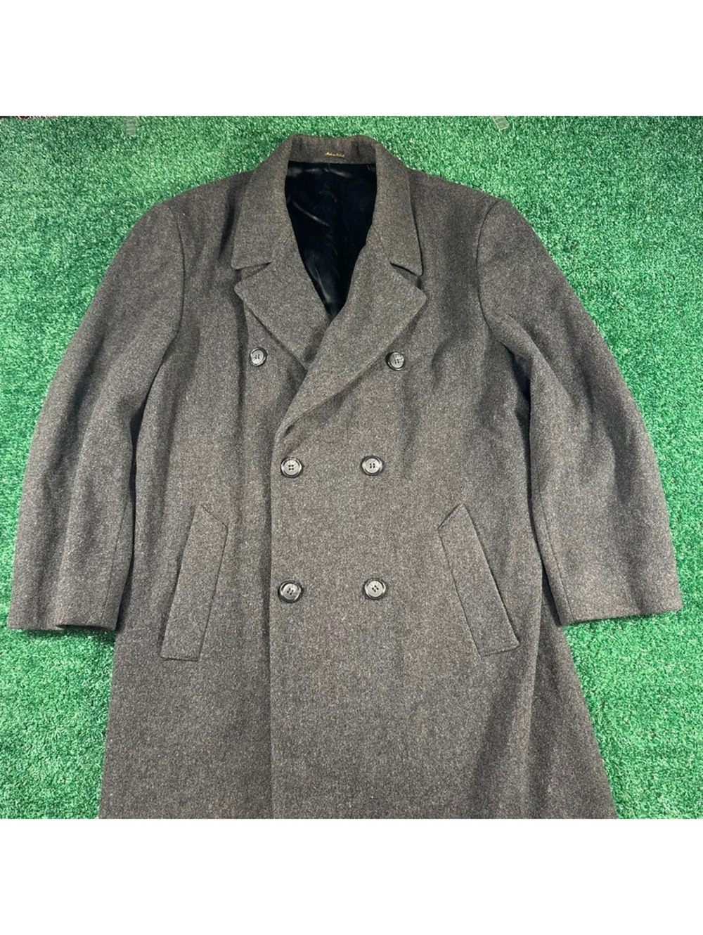 Vintage London fog wool peacoat winter coat size 42